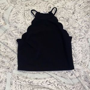 Forever 21 Black Crop Top